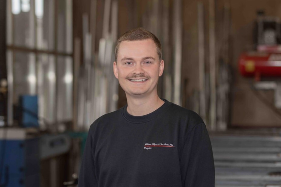 Team-Philipp-Kaeppner-Metallbauer-Magden CAD Profi Philipp Käppner in der Metallbau Branche in Magden